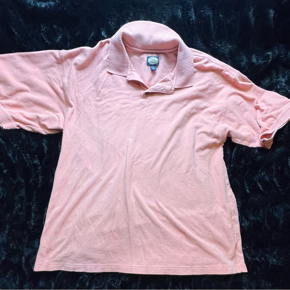 Tommy Bahama Peach Colored Polo Shirt